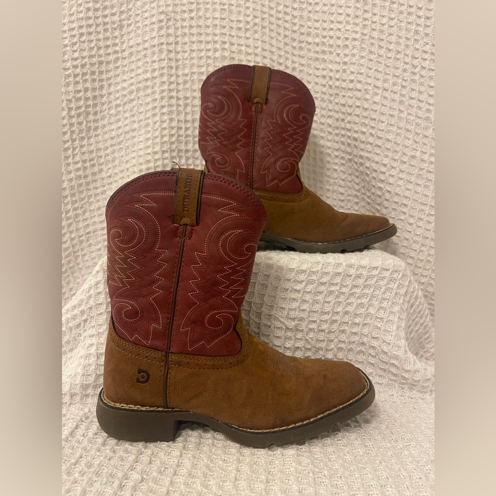 Durango Unisex Children's Red Shaft Western Boots
